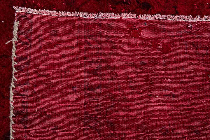 6' 10 x 7' 4 Hand Knotted Ultra Vintage Persian Wool Square Rug