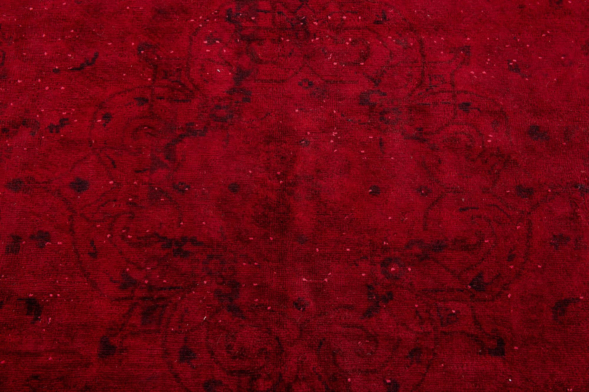 6' 10 x 7' 4 Hand Knotted Ultra Vintage Persian Wool Square Rug