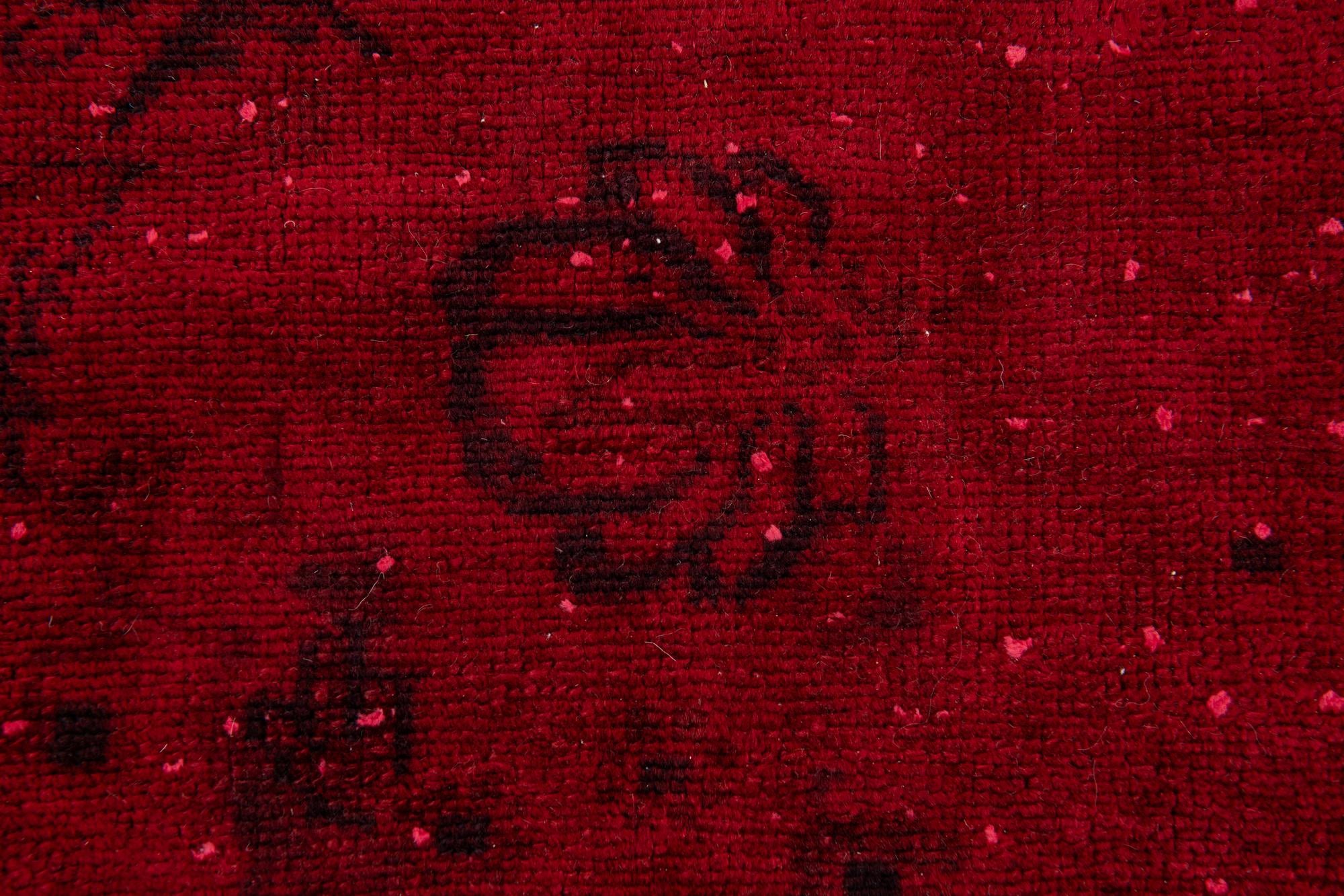 6' 10 x 7' 4 Hand Knotted Ultra Vintage Persian Wool Square Rug