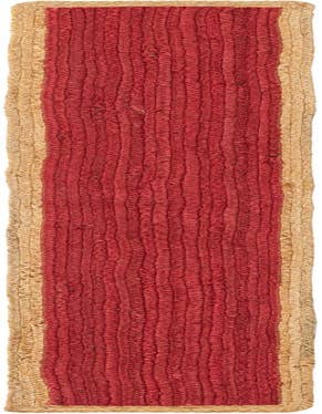 Detail image of 1' 2 x 8' 2  Hand Braided Jute Table Runner Rug