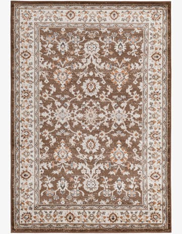 Reuben · Border rug, brown