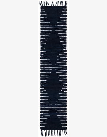1' 2 x 6' 1 Roper · Geometric Chindi Rug