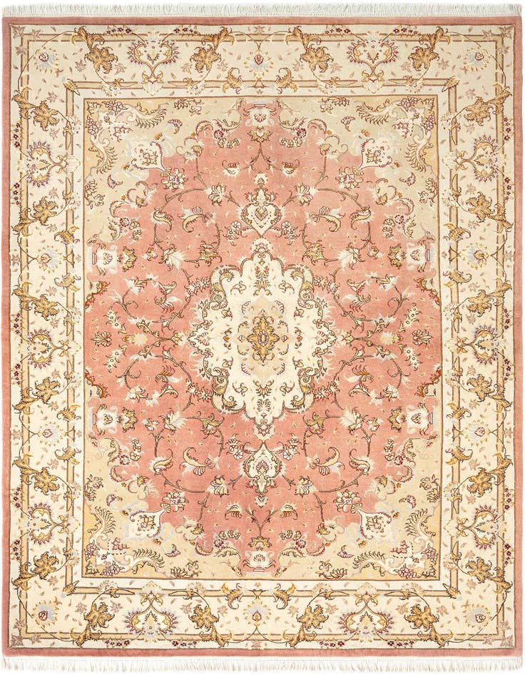Detail image of 5' 5 x 8' Tabriz Rug