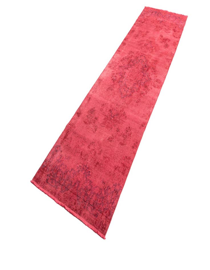 Detail image of 3' 5 x 12' 5 Vintage Royal Wool Runner Rug