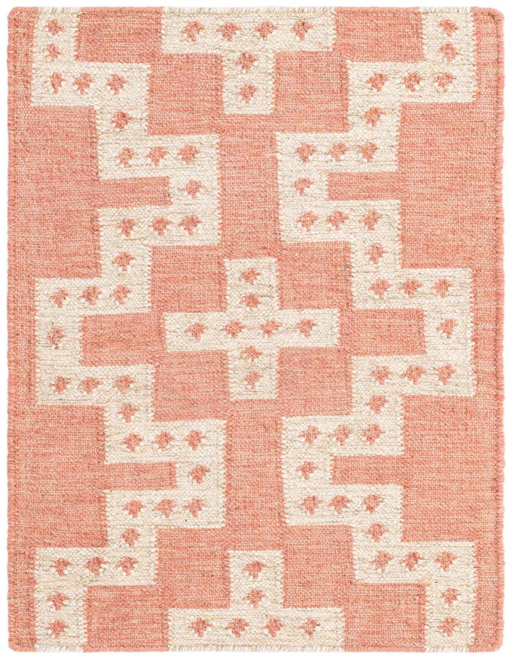 Detail image of 2' x 3' 1 Hand Woven Kilim Wool Rug