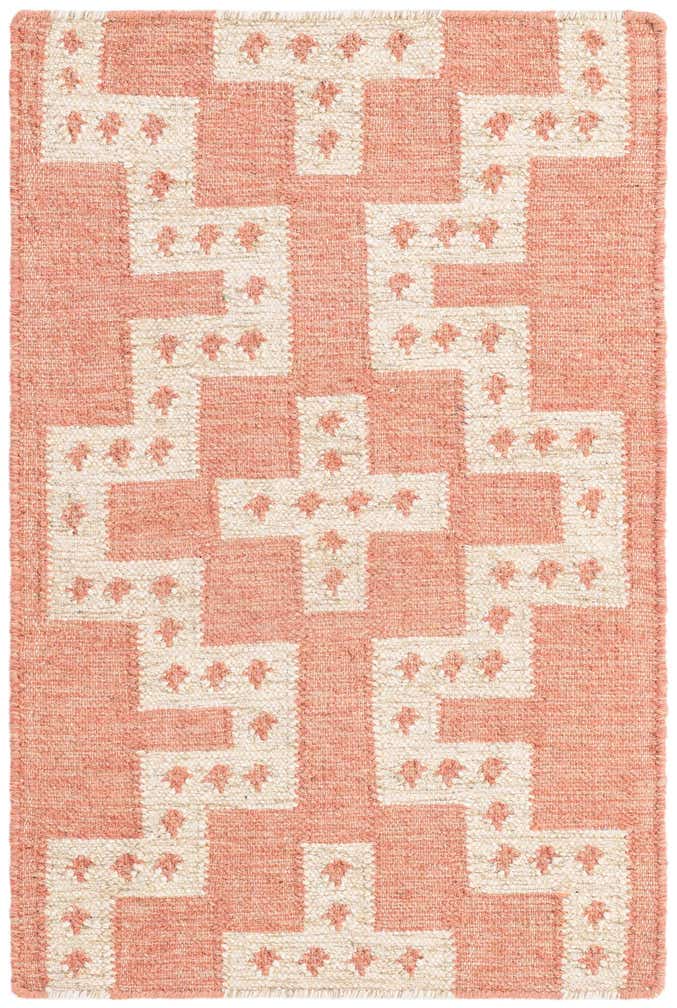 2' x 3' 1 Hand Woven Kilim Wool Rug