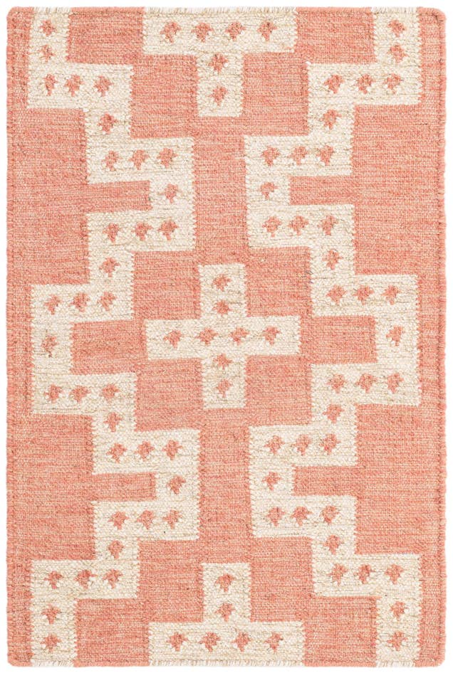 Detail image of 2' x 3' 1 Hand Woven Kilim Wool Rug