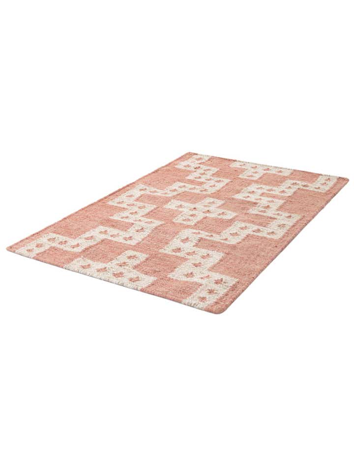 2' x 3' 1 Hand Woven Kilim Wool Rug