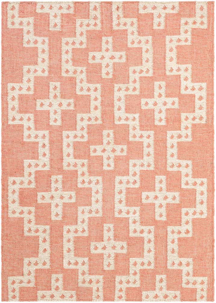 4' 1 x 6' 1 Hand Woven Kilim Wool Rug
