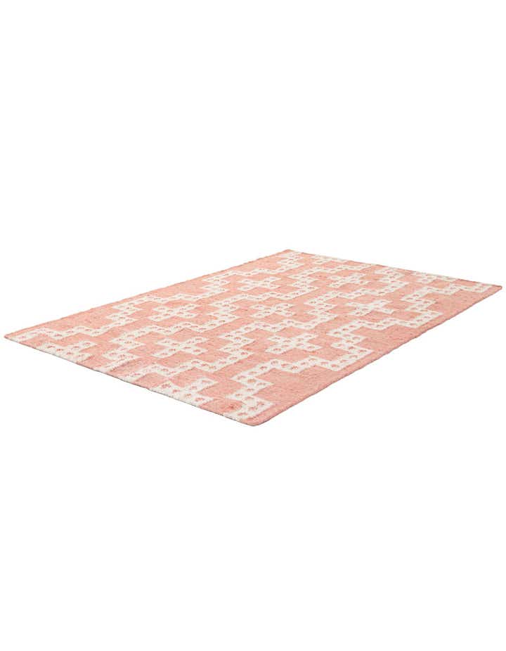 4' 1 x 6' 1 Hand Woven Kilim Wool Rug