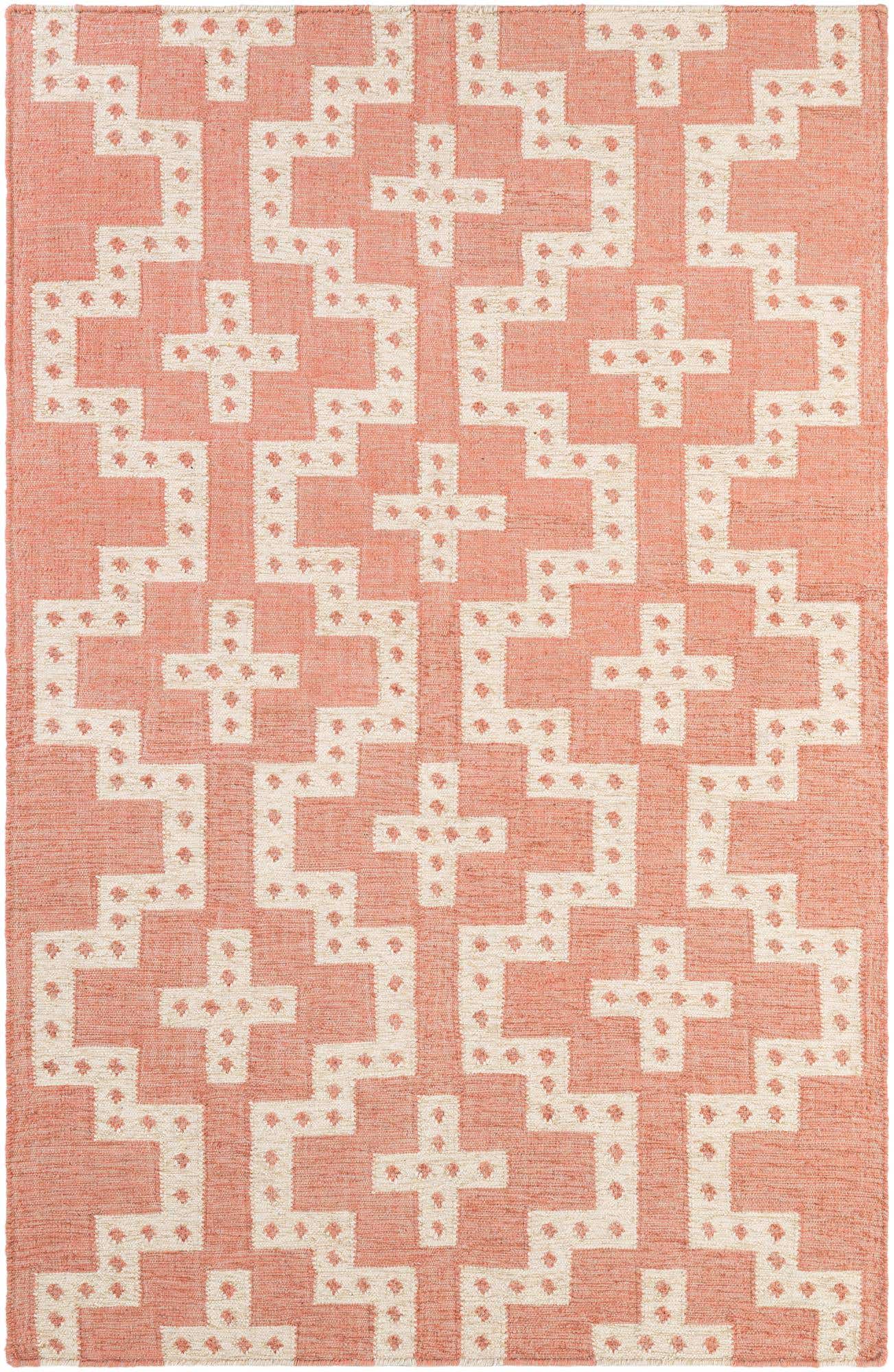 5' 1 x 8' Hand Woven Kilim Wool Rug