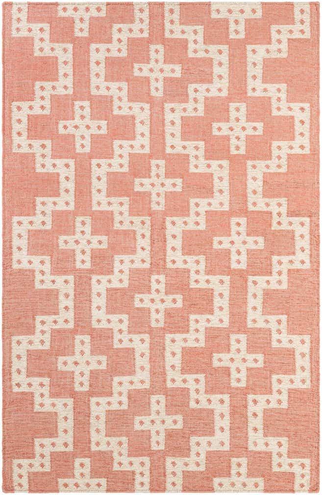 5' 1 x 8' Hand Woven Kilim Wool Rug