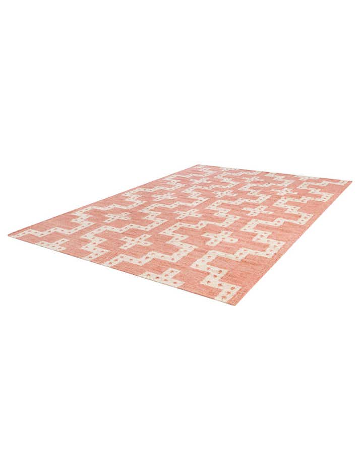 6' 1 x 9' Hand Woven Kilim Wool Rug
