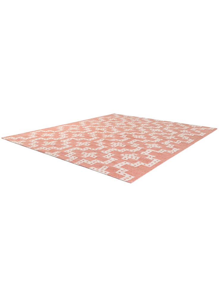 Detail image of 7' 10 x 10'  Hand Woven Kilim Wool Rug