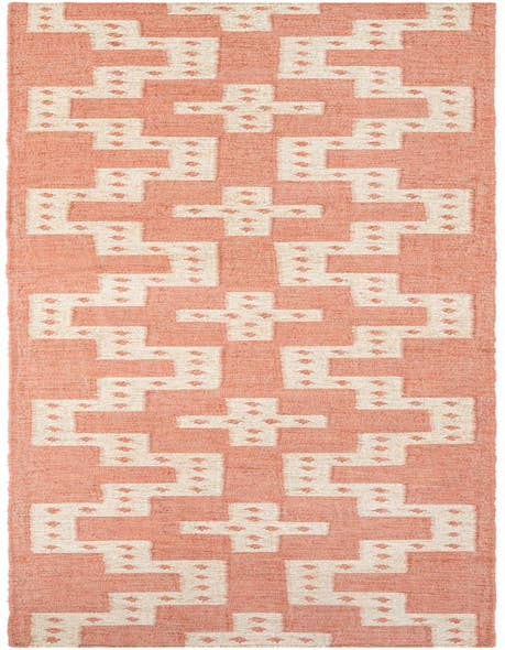 Detail image of 2' 7 x 12' Hand Woven Kilim Wool Runner Rug