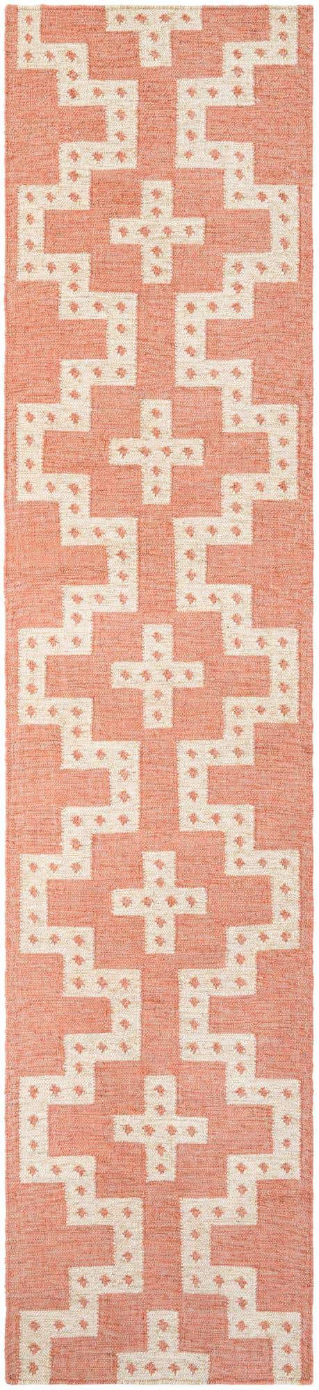 2' 7 x 12' Hand Woven Kilim Wool Runner Rug