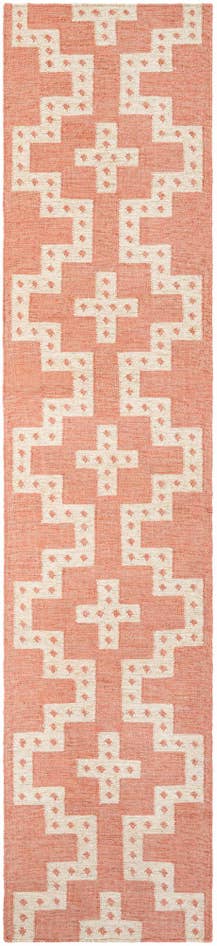 Detail image of 2' 7 x 12' Hand Woven Kilim Wool Runner Rug
