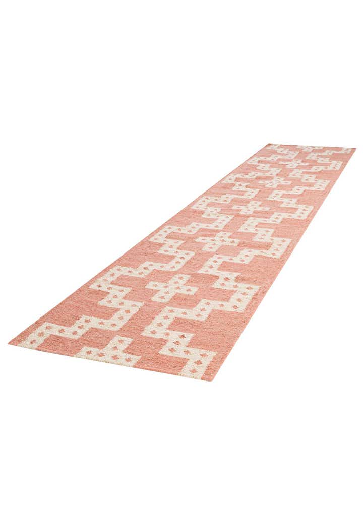 2' 7 x 12' Hand Woven Kilim Wool Runner Rug