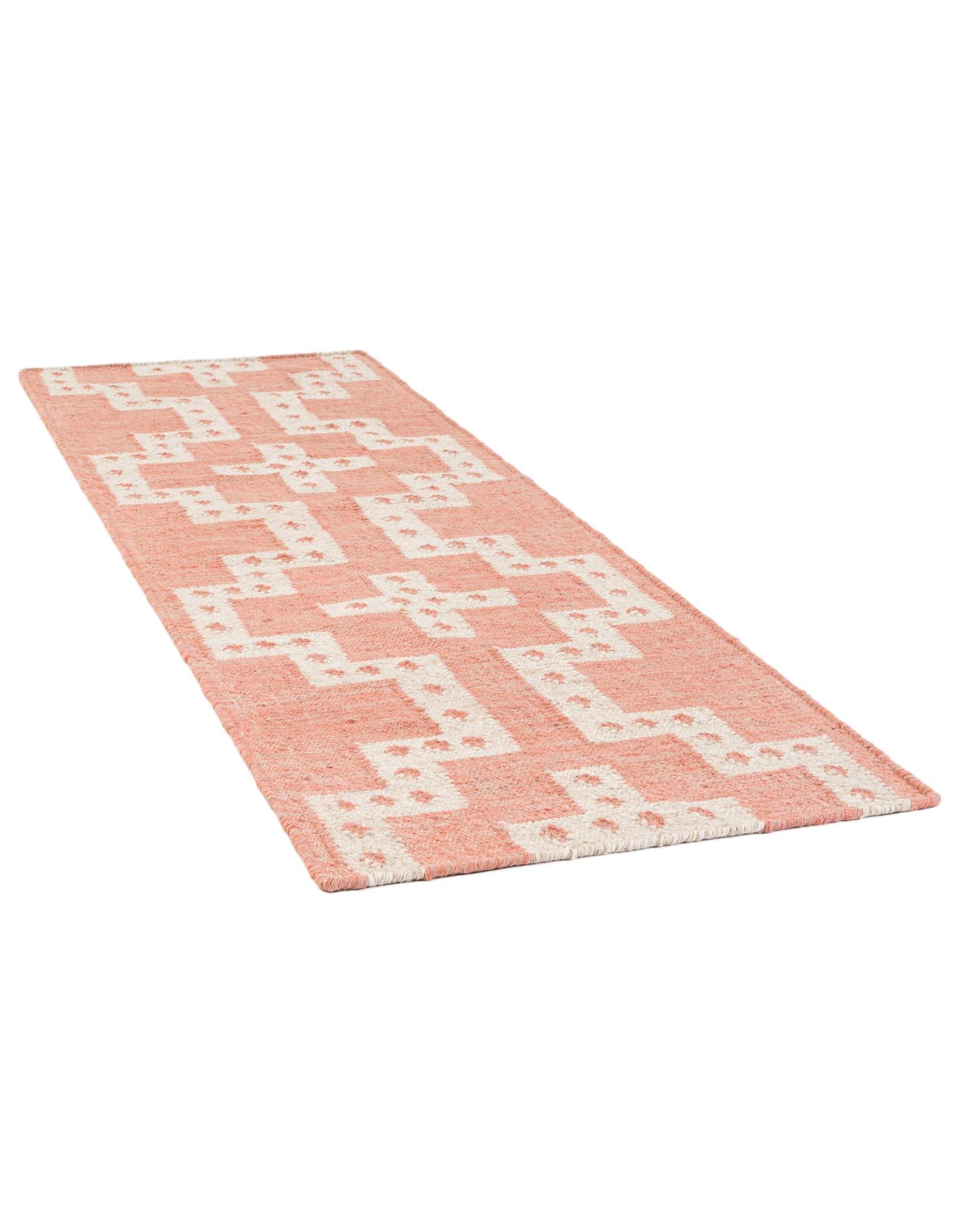 2' x 6' 1 Hand Woven Kilim Wool Runner Rug