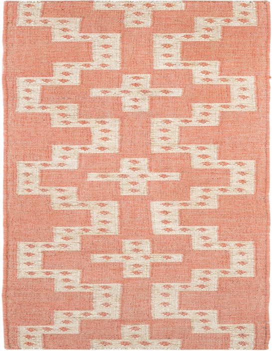 Detail image of 2' x 8' Hand Woven Kilim Wool Runner Rug
