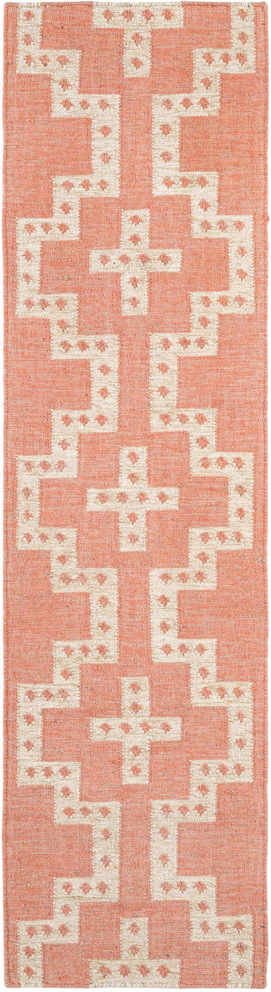 2' x 8' Hand Woven Kilim Wool Runner Rug