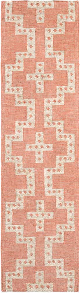 2' x 8' Hand Woven Kilim Wool Runner Rug