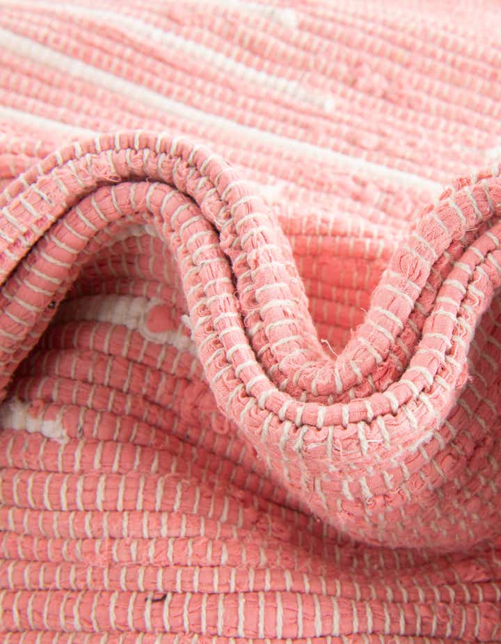 2' 2 x 3' 7 Hand Woven Chindi Cotton Hearth Rug