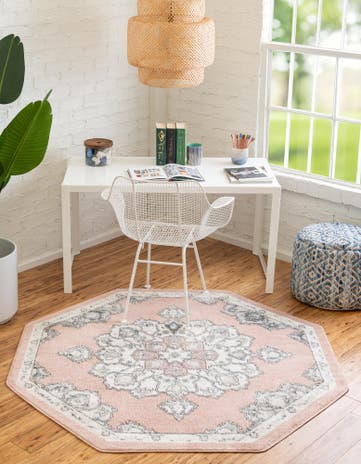 5' x 5' Parker Octagon Rug