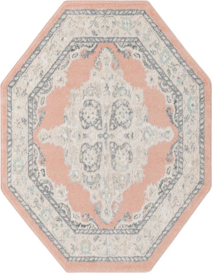 Detail image of 5' x 5' Parker Octagon Rug