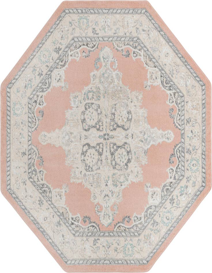 Detail image of 7' 10 x 7' 10 Parker Octagon Rug