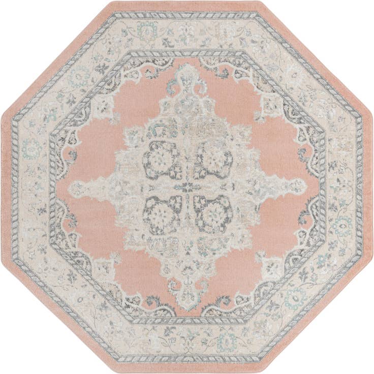 Detail image of 7' 10 x 7' 10 Parker Octagon Rug