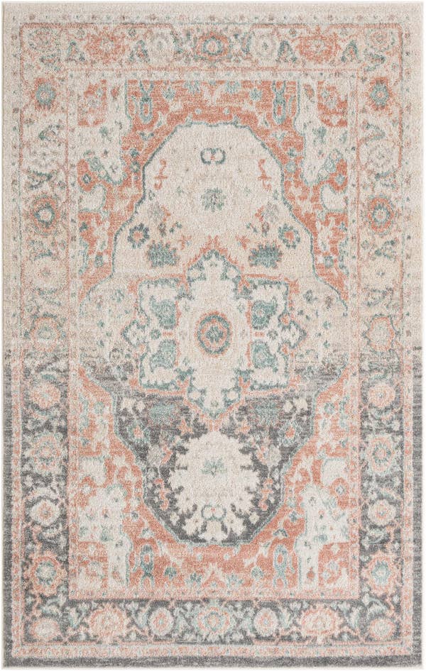 Detail image of 5' x 8' Madeline Vintage Rug