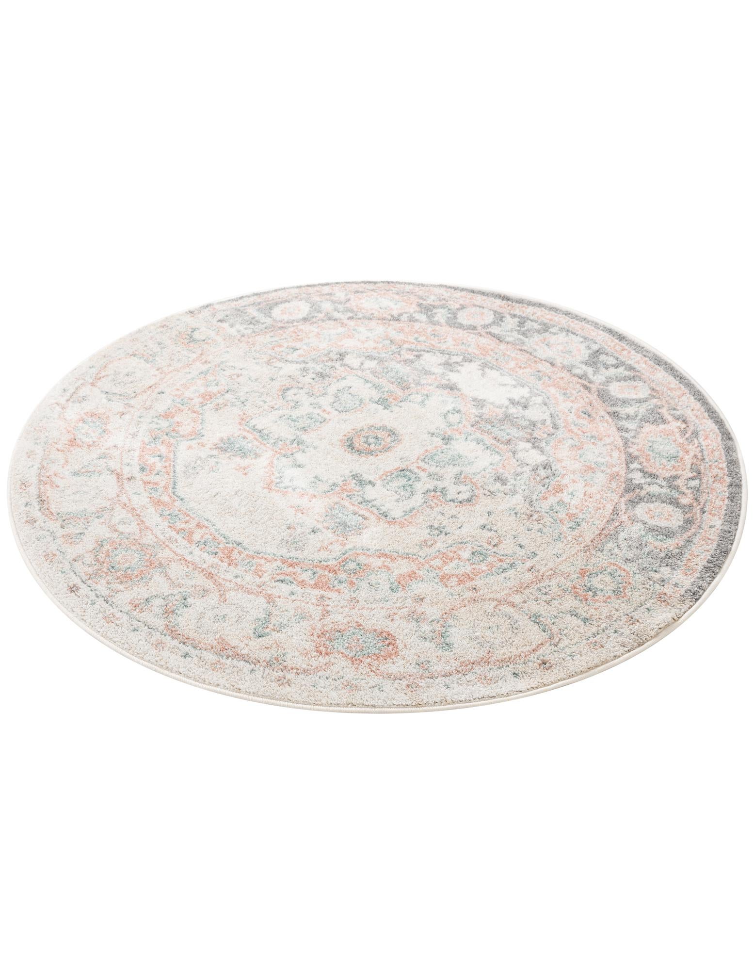 5' x 5' Madeline Vintage Round Rug