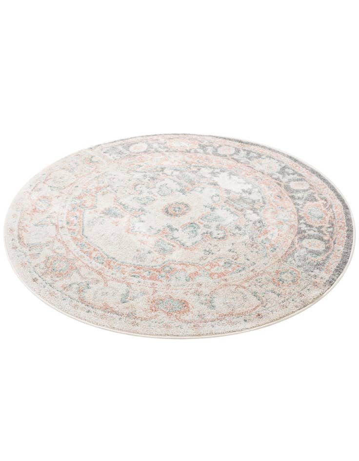 Detail image of 5' x 5' Madeline Vintage Round Rug
