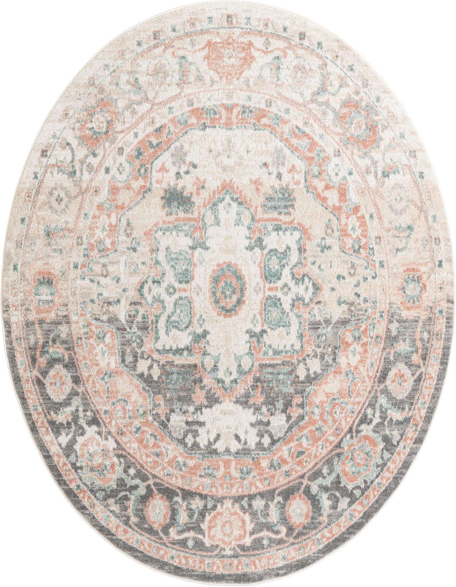 Primary image 8' x 8' Madeline Vintage Round Rug