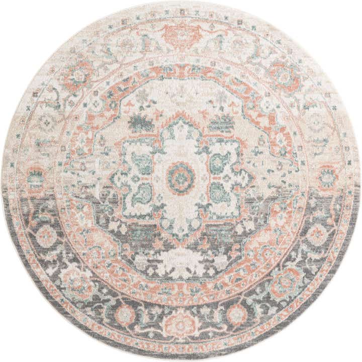 8' x 8' Madeline Vintage Round Rug