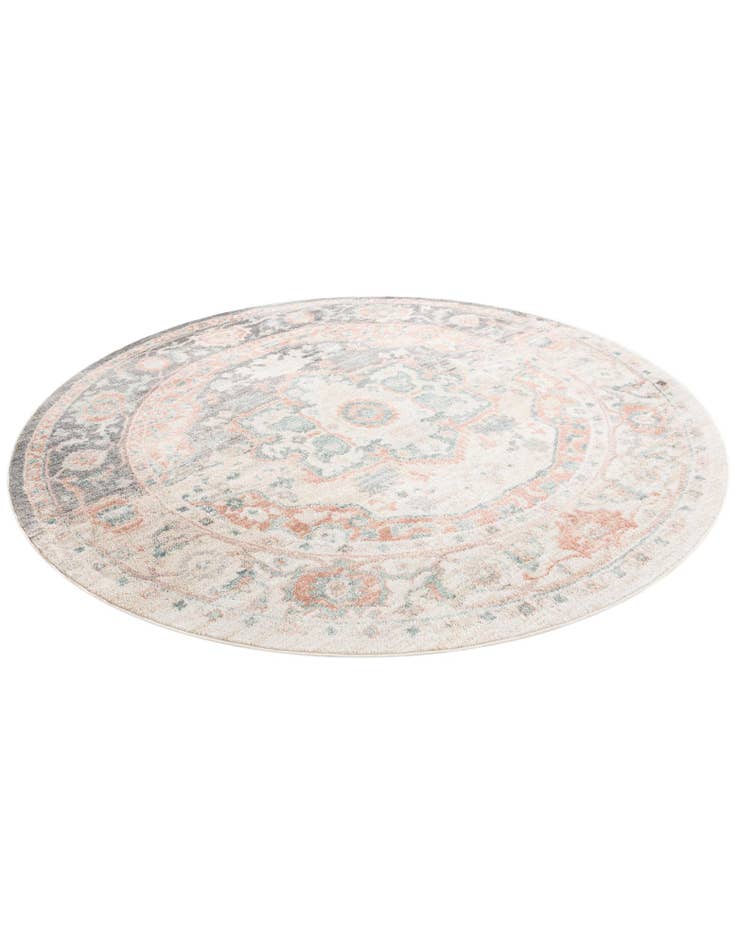 Detail image of 8' x 8' Madeline Vintage Round Rug