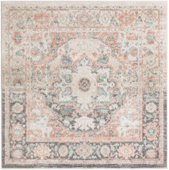 5' x 5' Madeline Vintage Square Rug