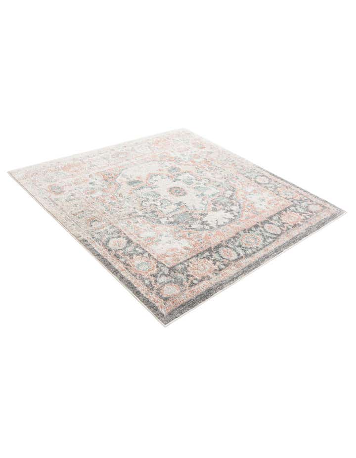 5' x 5' Madeline Vintage Square Rug