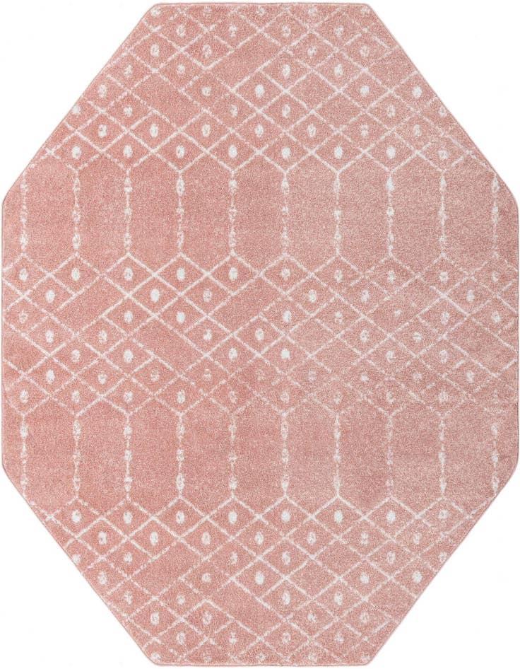 Detail image of 7' 10 x 7' 10 Paxon Trellis Octagon Rug