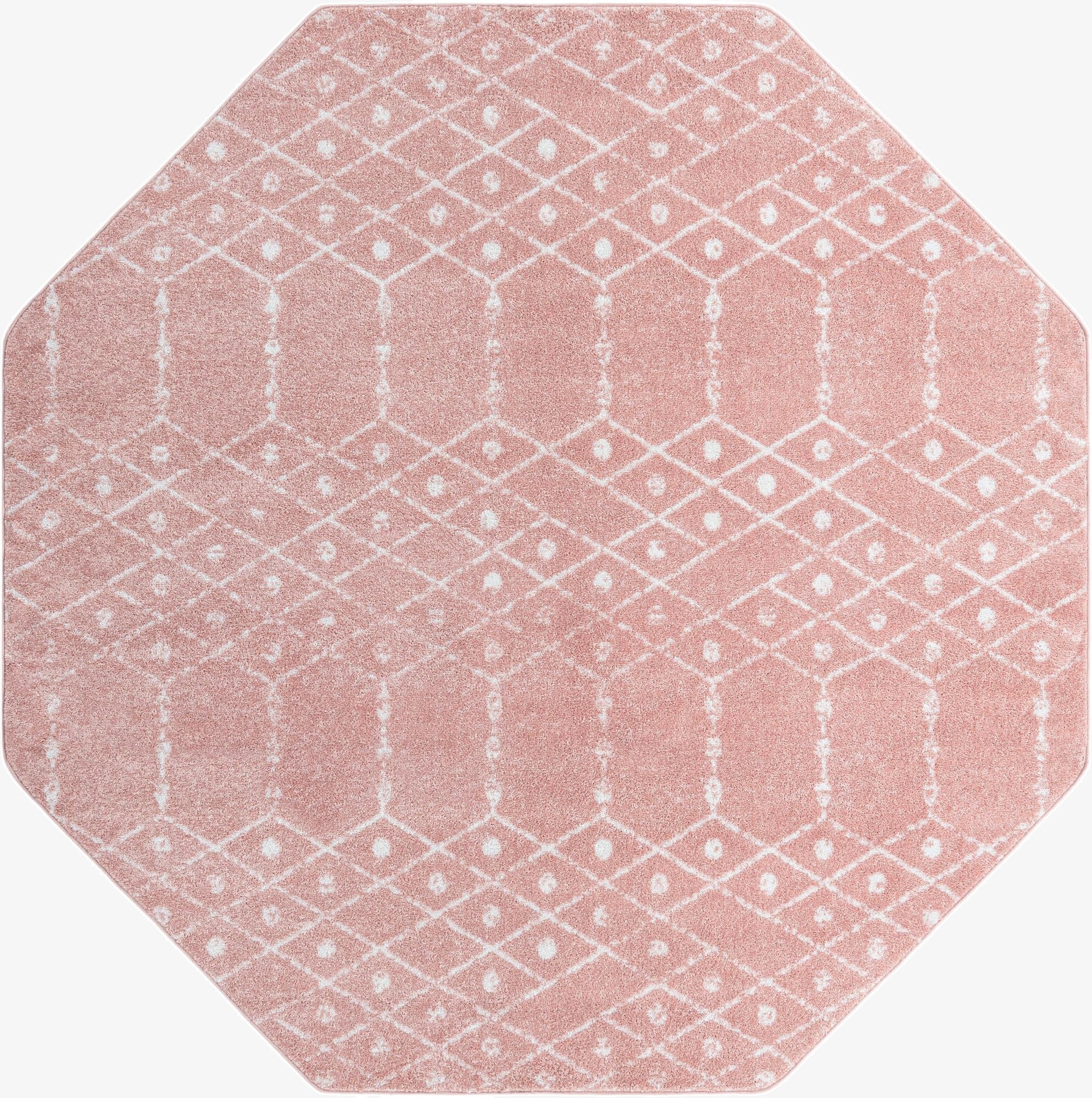 5' 3 x 5' 3 Paxon Trellis Octagon Rug