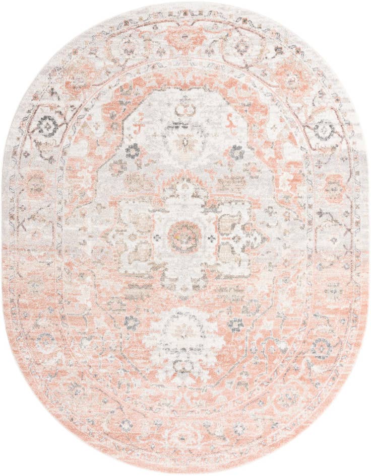 Detail image of 7' 10 x 10' Madeline Vintage Oval Rug