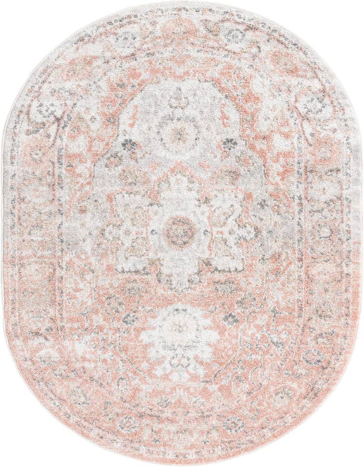 Detail image of 3' 3 x 5' 3 Madeline Vintage Oval Rug