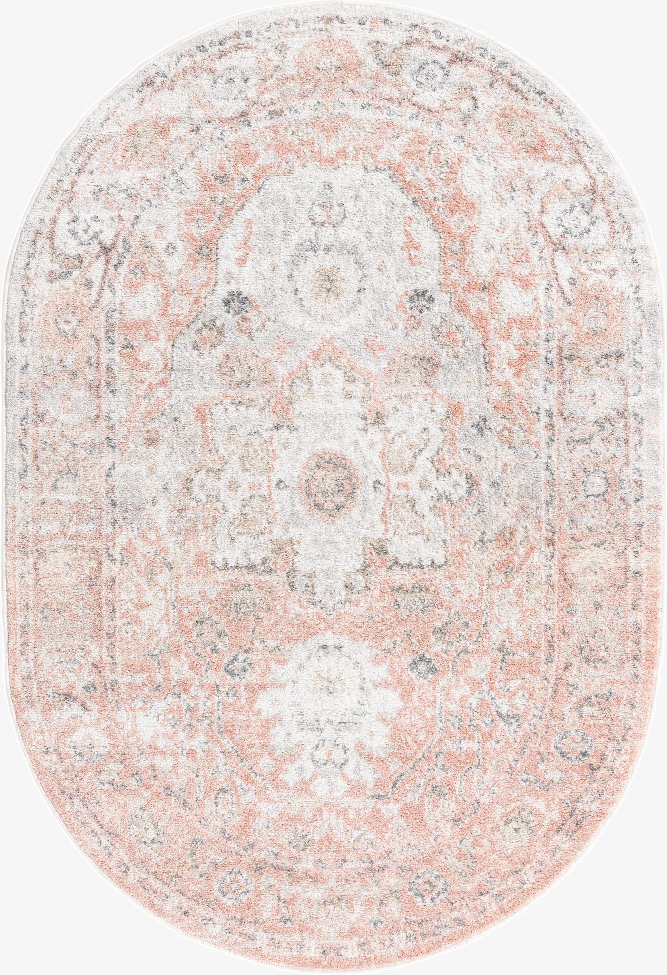 4' x 6' Madeline Vintage Oval Rug
