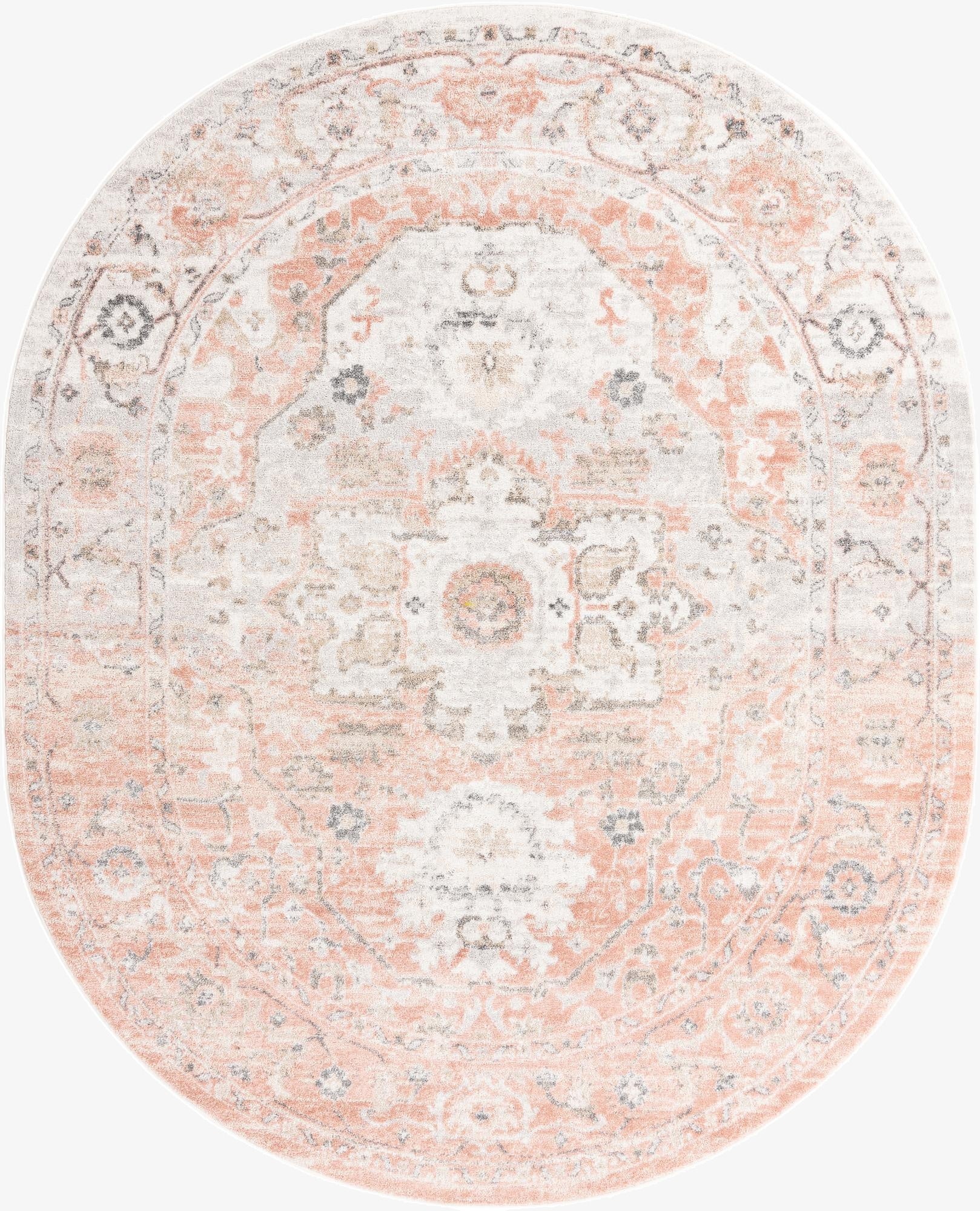 7' 10 x 10' Madeline Vintage Oval Rug