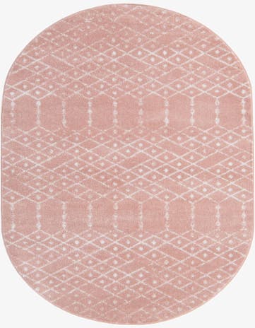 7' 10 x 10' Paxon Trellis Oval Rug