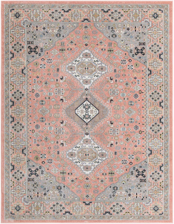 Detail image of 5' 3 x 8' Kamala Washable Rug