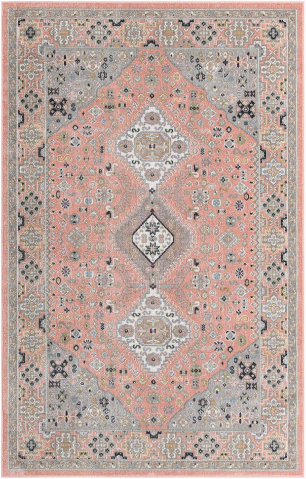 Detail image of 5' 3 x 8' Kamala Washable Rug
