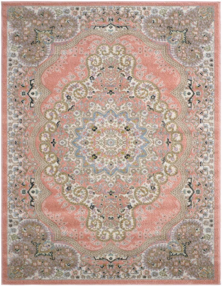 Detail image of 4' x 6' Kamala Washable Rug