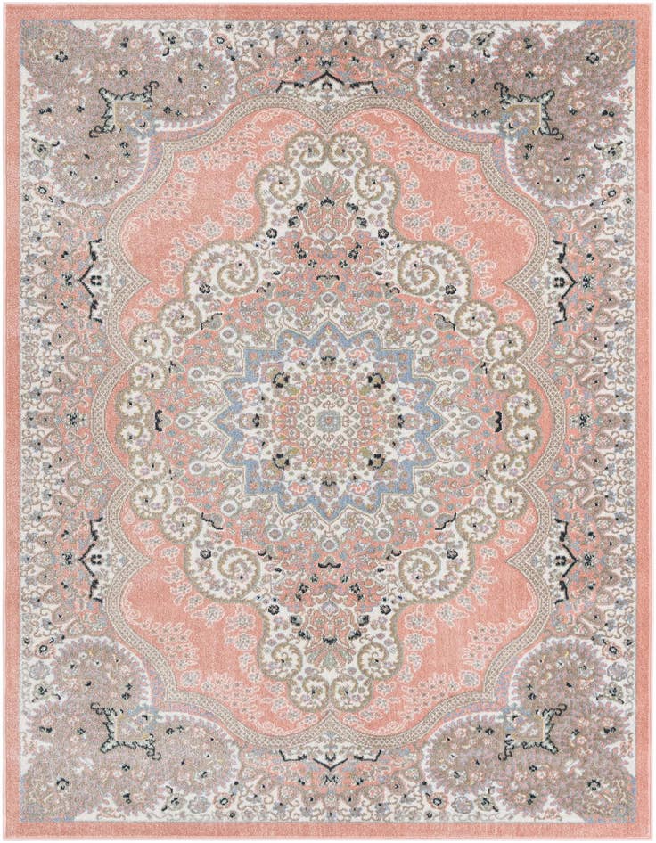 Detail image of 5' 3 x 8' Kamala Washable Rug